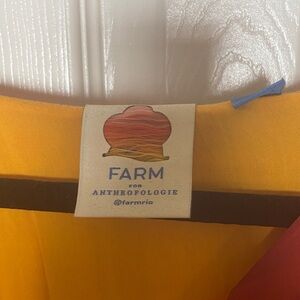 FARM Rio Vibrant Yellow Dress